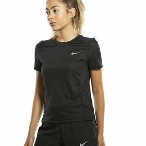 Nike Women's Black Dri-Fit Sports Top XS
